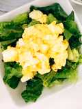 Romaine Lettuce with Egg Salad