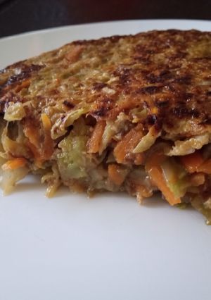 Una foto de Tortilla primavera