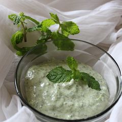 A picture of Mint mayonnaise recipe.