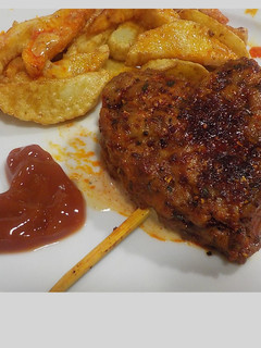 Una foto de Hamburguesas de ternera maceradas al horno San Valentín