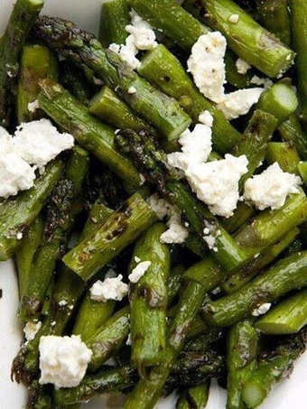 Easy Ways Prepare|Recipe} #salads# Roast asparagus with goat cheese, Appealing