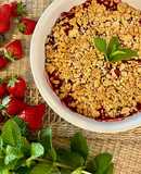 Epres crumble