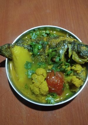 ফুলকপি তেলাপিয়া মাছের রসা(Foolkopi macher rosa recipe in Bengali) রেসিপির প্রধান ছবি