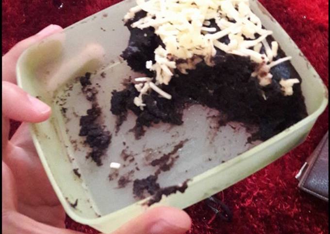  Resep  Browies Oreo  kukus  tanpa  mixer  rasanya kayak molton 