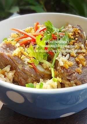รูปของ ข้าวซี่โครงหมูอบ