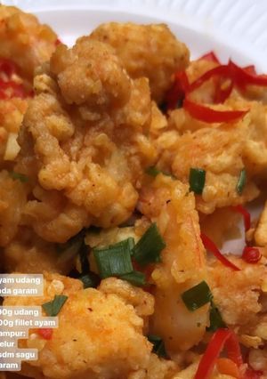 Foto resep Ayam Udang Lada Garam