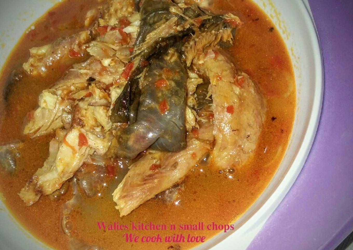 Fish pepper soup