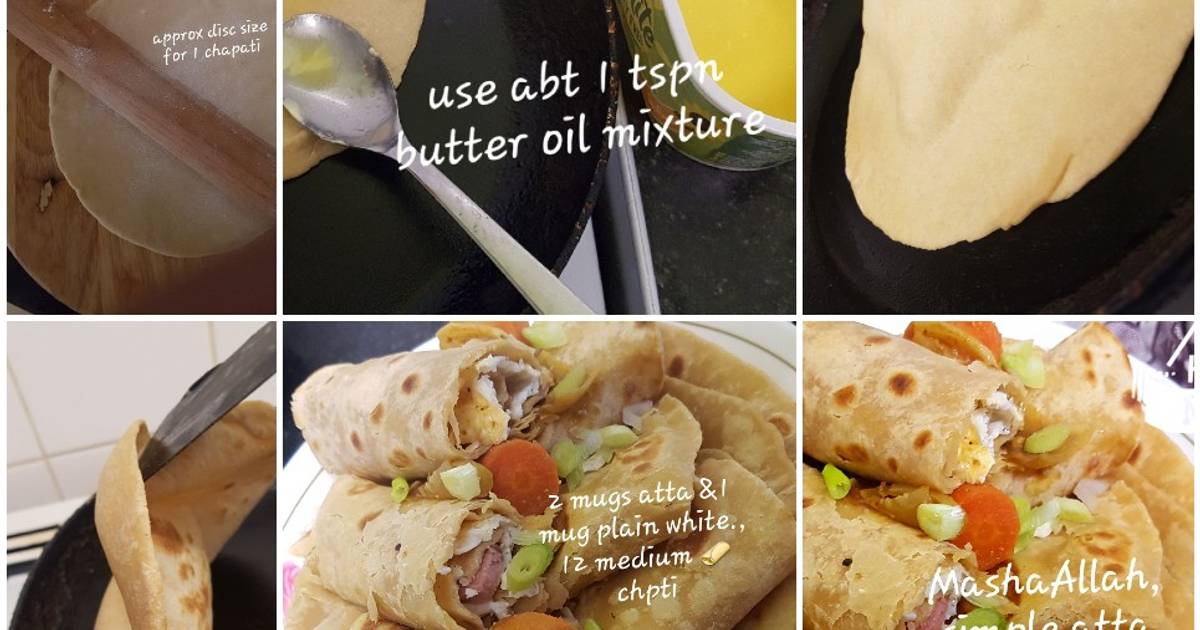 Simple stoneground wheat flour chapati Recipe by Umluq Mohamed Cookpad