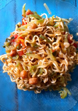 Foto resep Tumis Mie Labu