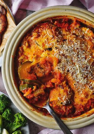 A picture of Courgette & Tomato Gratin.