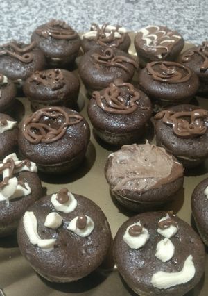 Una foto de Muffins de chocolate