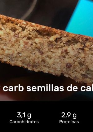 Una foto de Pan Low Carb/ Low Kcal / Vegano / Sin lácteos / Sin azúcares