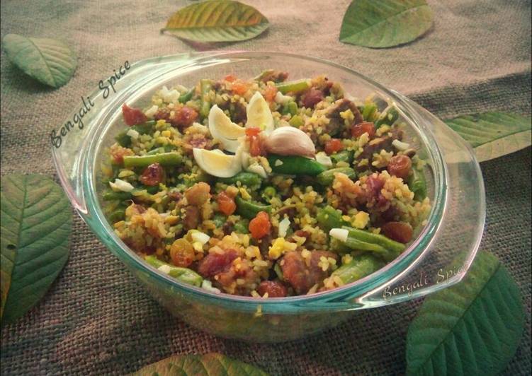 Recipe of Quick Mixed Fried Rice from Leftovers (fusion)