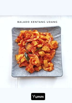 Foto resep Balado Kentang Udang