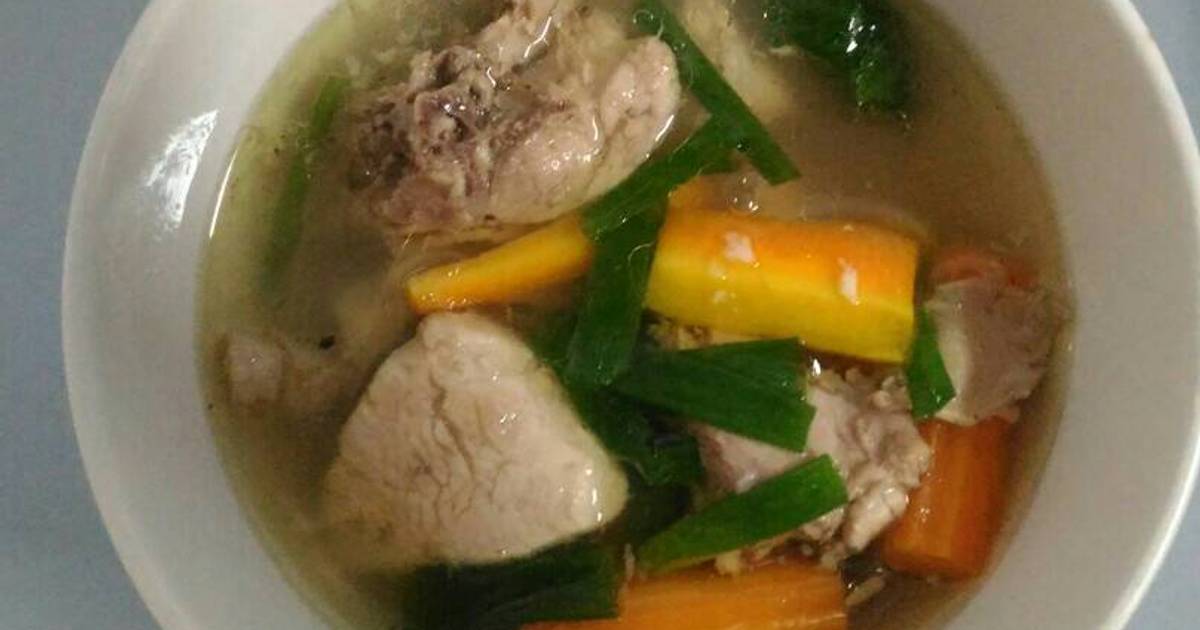 Resep Sop Ayam Kuah Bening Rempah Enak Dan Mudah Cookpad