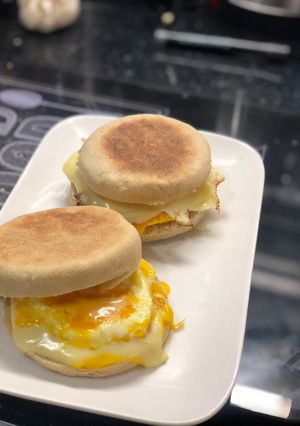 Une photo de Egg muffin