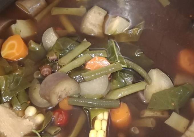 Sayur asem khas sunda non gula putih