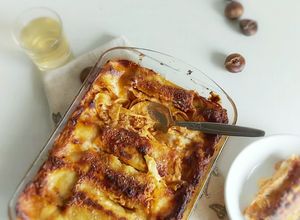 Foto resep Canelloni Ragù e Ricotta (Lasagna dengan Pasta Bentuk Tube)
