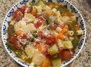 A picture of tomato minestrone
