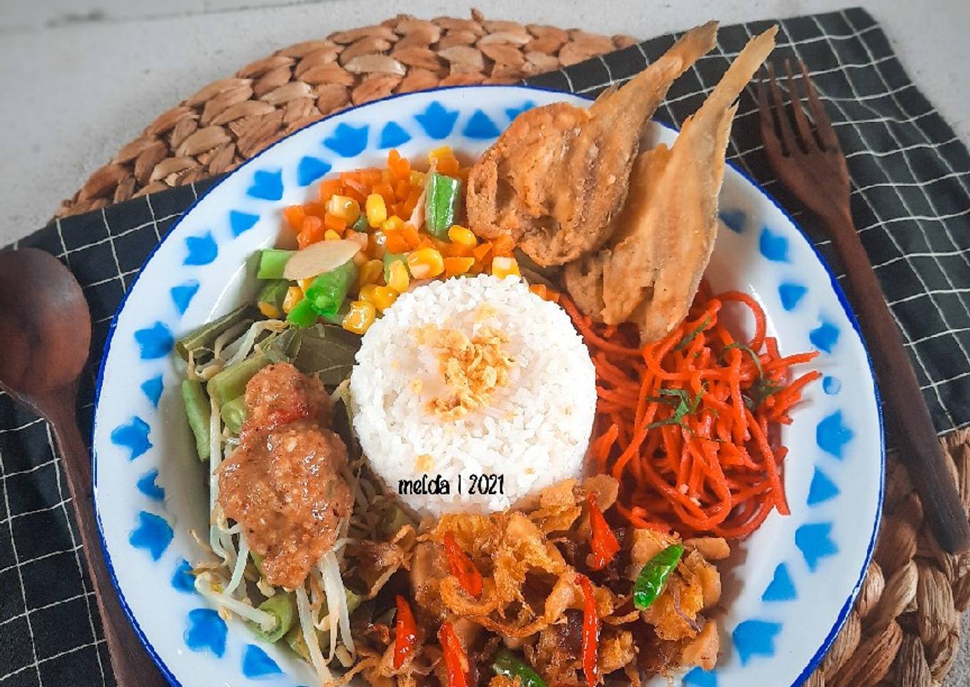 Nasi Campur ala Banjar