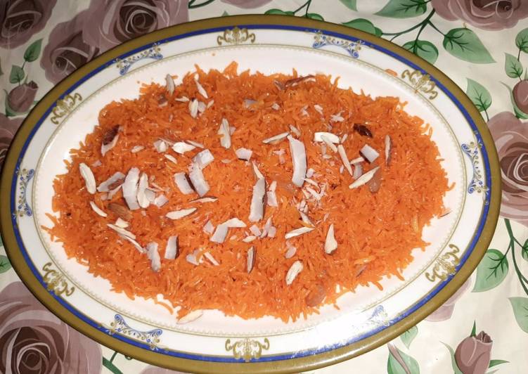 Simple Way to Prepare Speedy Zarda