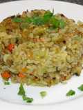 White Rice with Pesto