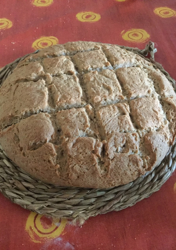 Una foto de Pan de trigo y trigo sarraceno, nueces con thermomix