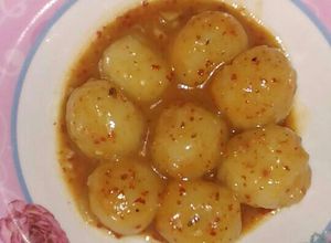 Foto resep Cilok kuah bon cabe