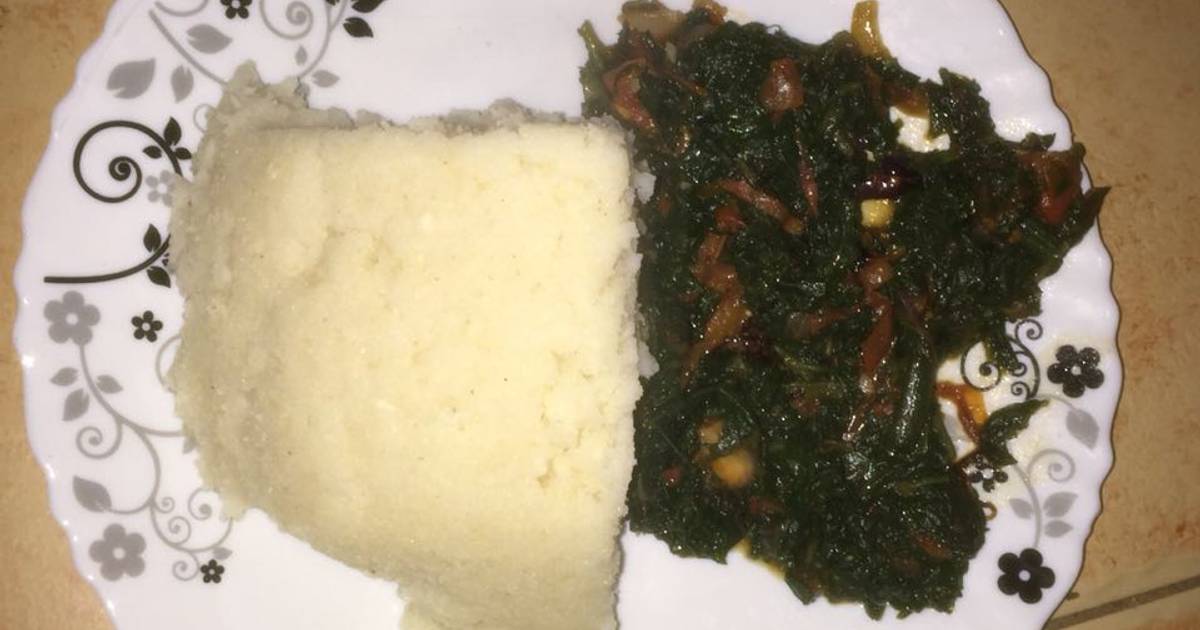 Spinach ugali recipes - 70 recipes - Cookpad