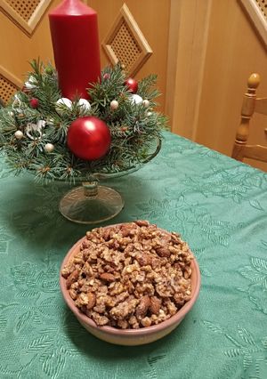 Édes - fahéjas dió recept fotója