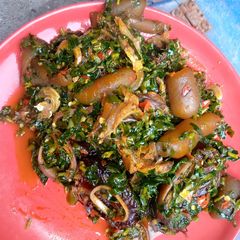 A picture of Title : vegetable soup.