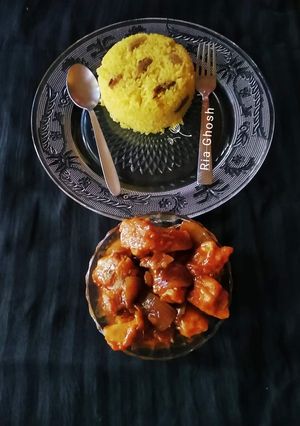 চিলি চিকেন (chilli chicken recipe in Bengali) রেসিপির প্রধান ছবি