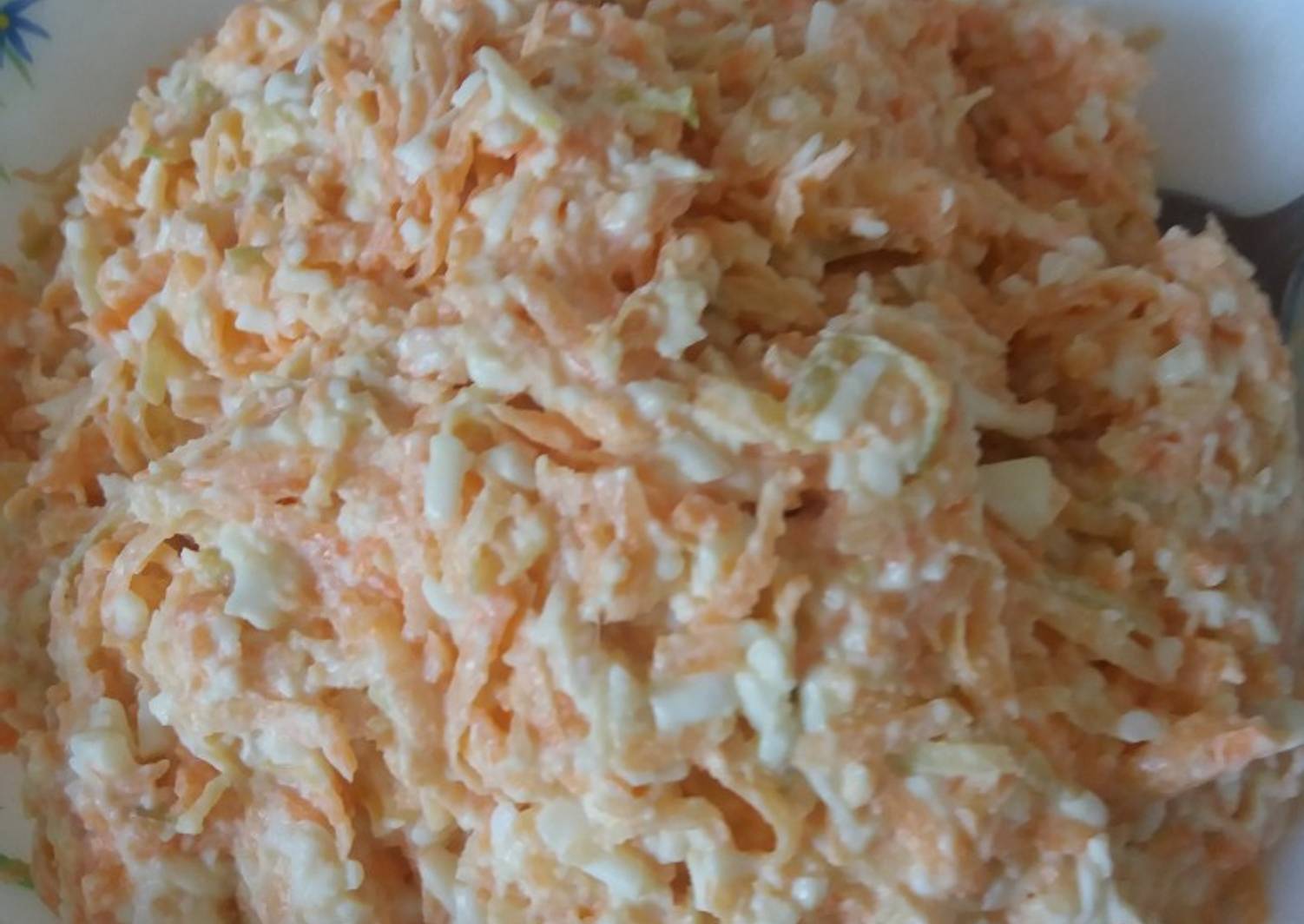 Салат морковь с чесноком и сыром и майонезом рецепт с фото пошагово