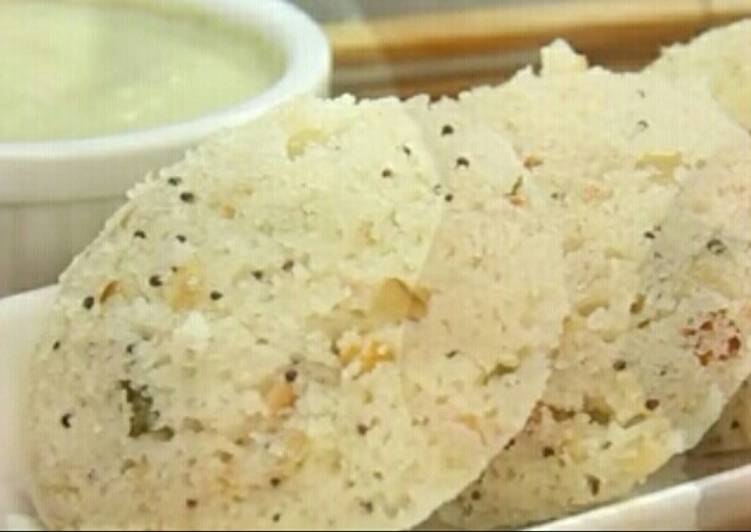 Steps to Prepare Homemade Vegetable Rava idli