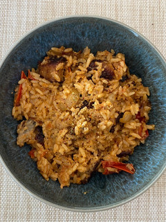 Una foto de Arroz cremoso