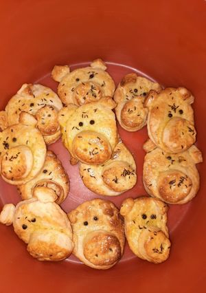 Szilveszteri malacok recept fotója