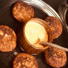 A picture of Rajma Tikki/Ghelauti Kebabs.