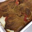 Repollo relleno con salsa de setas (Thermomix)