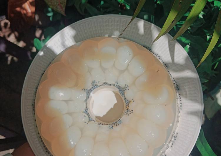 Puding Longan Menyegarkan