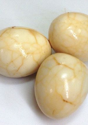A picture of Tea Eggs.