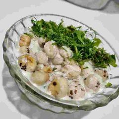 Makhana raita A picture of Makhana raita.
