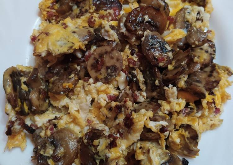 Revuelto de champiñones