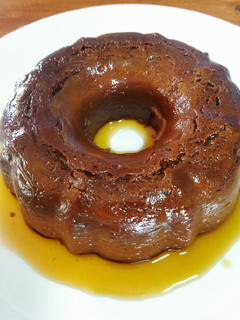 Una foto de Flan americano