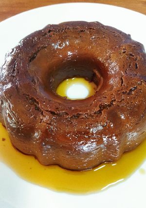 Una foto de Flan americano