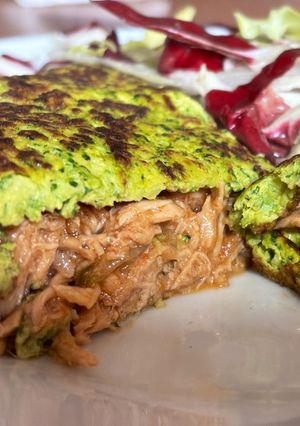 Una foto de Omelette de brócoli
