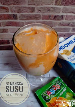 Foto resep 72* Es Mangga Susu