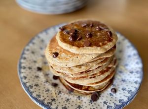 Foto principal de Tortitas de avena y plátano