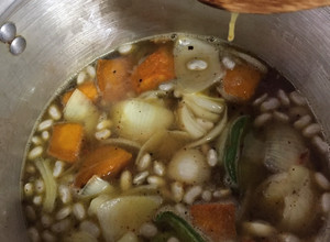 Una foto de Porotos molidos (puré de porotos)