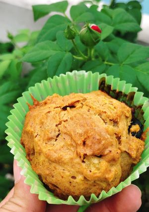Hình của món Muffin khoai lang.
