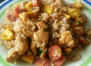 Una foto de Arroz chaufa